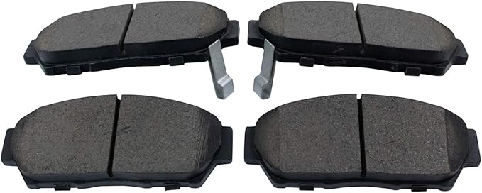 TRQ Front Brake Pads Ceramic Compatible with 1994-2001 Acura Integra 1994-1995 Honda Civic