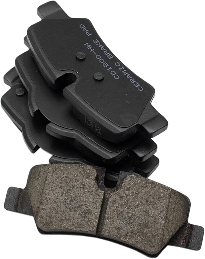 TRQ Rear Brake Pads Ceramic Compatible with 2014-2023 Mini Cooper