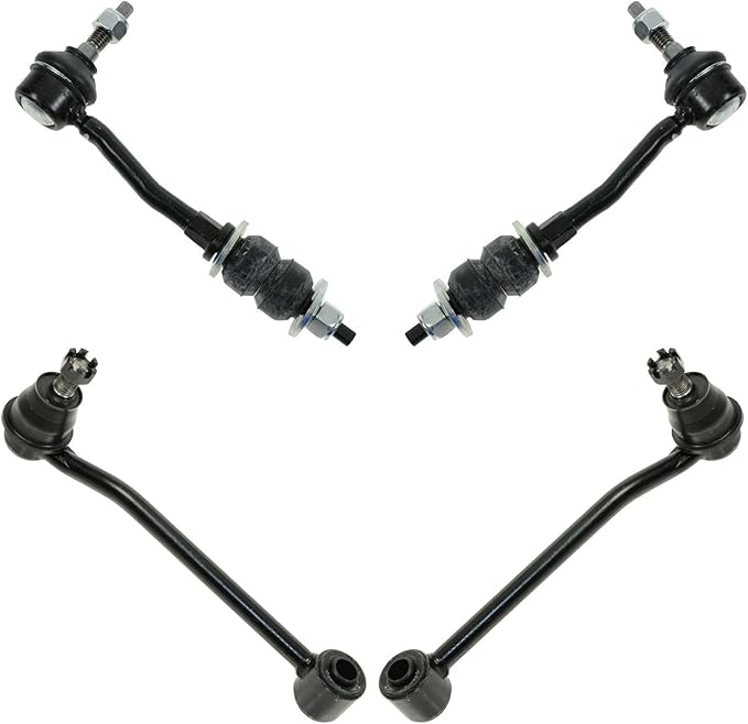 TRQ Front & Rear Sway Bar Stabilizer Link Set Compatible with 1999-2003 Dodge Durango