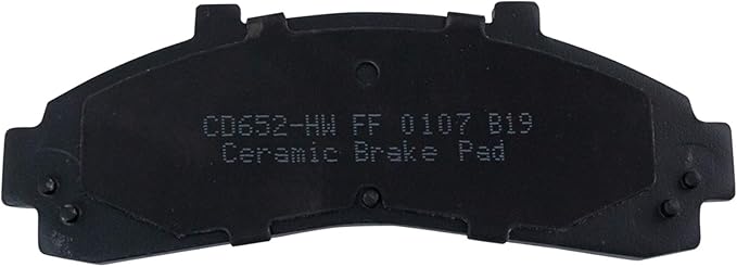 TRQ Front Brake Pads Ceramic Hardware Compatible with 1995-2001 Ford Explorer 1995-2002 Ranger 1995-2002 Mazda B2300 1998-2001 B2500 B3000 B4000 1997-2001 Mercury Mountaineer