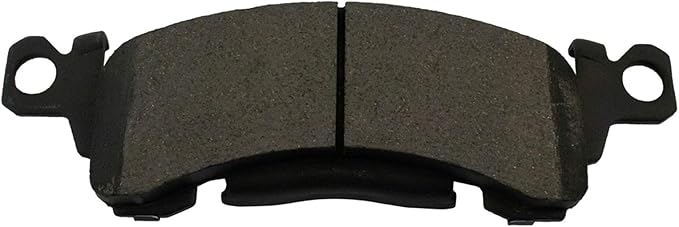 TRQ Front Ceramic Brake Pad Set Compatible with 85-02 Chevrolet Astro; 85-02 GMC Safari; 91-96 Buick Roadmaster; 91-96 Chevrolet Caprice; 94-96 Impala