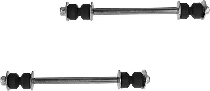 TRQ Rear Sway Bar Stabilizer Link Set Compatible with 1980-1988 American Motors Eagle 1986-2007 Ford Taurus 1984-1994 Lincoln Continental 1984-1992 Mark VII 1986-2005 Mercury Sable