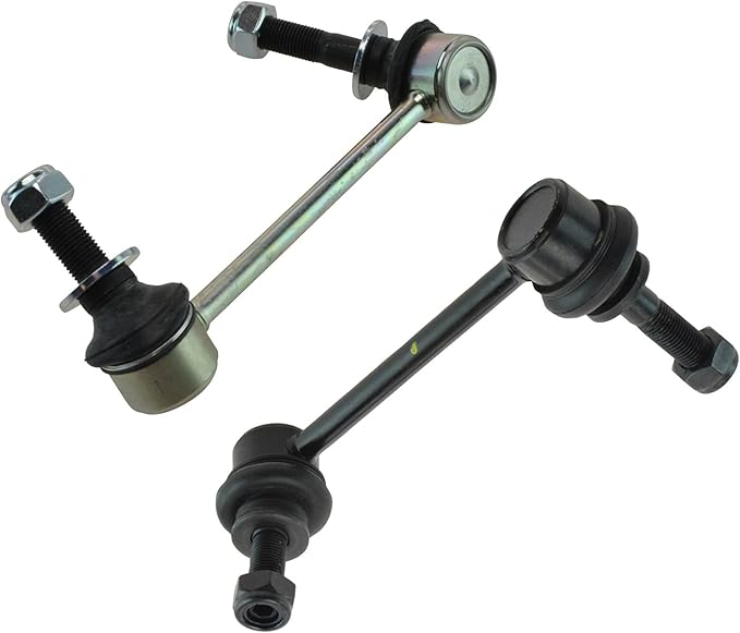 TRQ Front and Rear Sway Bar Link Set 4 Piece Compatible with 2003 Lexus GX470 04-09 GX470 without KDSS 03-09 Toyota 4Runner 07-14 FJ Cruiser 10-22 4Runner without KDSS