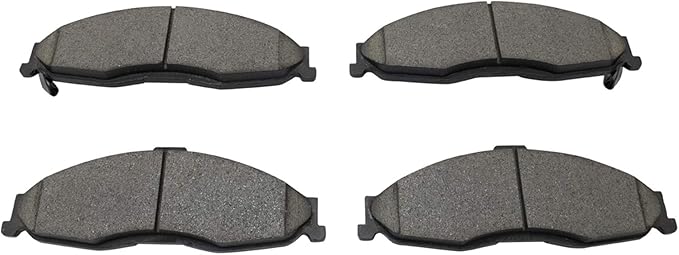TRQ Front Brake Pads Ceramic Compatible with 1998-2002 Chevrolet Camaro 1998-2002 Pontiac Firebird