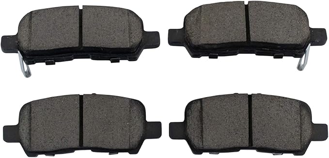 TRQ Rear Brake Pads Ceramic Compatible with 2005-2009 Buick LaCrosse 2011-2013 Chevrolet Impala 2014-2016 Impala Limited 2004-2008 Pontiac Grand Prix