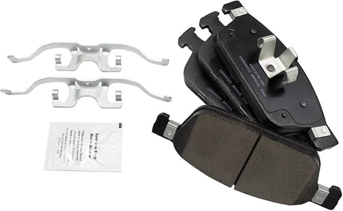 TRQ Front Brake Pads Ceramic Compatible with 2017-2019 Ford Escape 2018-2019 Lincoln MKC