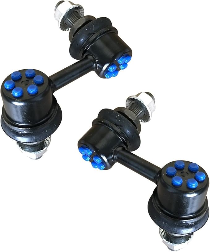 TRQ Rear Driver and Passenger Side Sway Bar Link Set 2 Piece Compatible with 2004-13 INFINITI QX56 2014-23 QX80 2005-13 Nissan Pathfinder 2005-23 Armada 2004 Pathfinder Armada