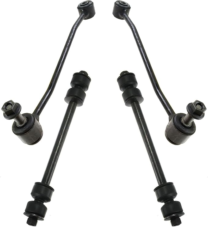 TRQ Front & Rear Sway Bar Stabilizer Link Set Compatible with 1998-2011 Ford Ranger 1998-2005 Mazda B3000 1998-2009 B4000