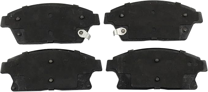 TRQ Front Brake Pads Ceramic Compatible with 2013-2017 Buick Encore 2012-2017 Verano 2013-2019 Cadillac ATS 2014-2015 Chevrolet Cruze 2015-2017 Trax 2011-2015 Volt