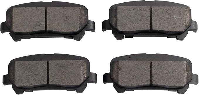 TRQ Rear Brake Pads Ceramic Compatible with 2015-2020 Chevrolet Colorado 2015-2020 GMC Canyon