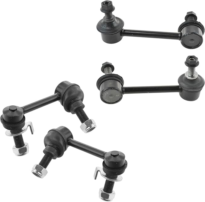 TRQ Front & Rear Sway Bar Stabilizer Link Set Compatible with 2003-2007 INFINITI G35 2003-2009 Nissan 350Z