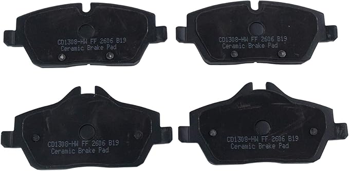 TRQ Front Brake Pads Ceramic Compatible with 2007-2023 Mini Cooper