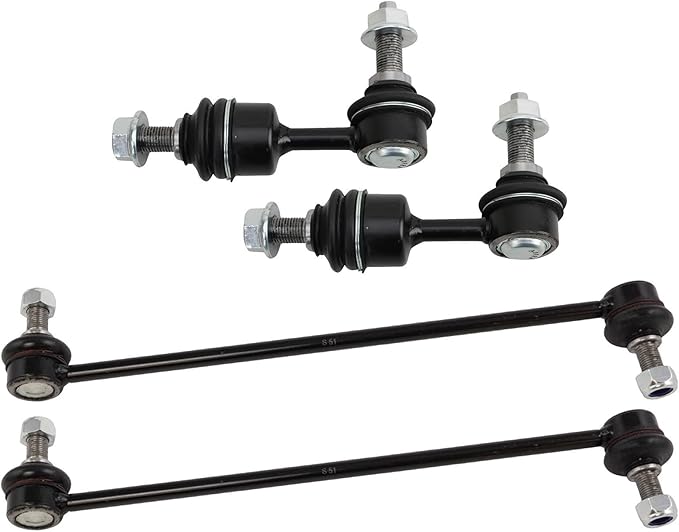 TRQ Front & Rear Sway Bar Stabilizer Link Set Compatible with 2015-2021 Kia Sedona