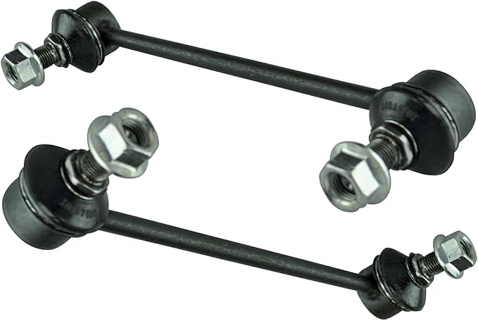 TRQ Rear Sway Bar Stabilizer Link Set Compatible with 2005-2009 Hyundai Tucson 2005-2010 Kia Sportage