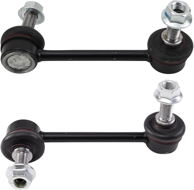 TRQ Front Driver and Passenger Side Sway Bar Link Set 2 Piece Compatible with 2009-14 Hyundai Genesis 2012-16 Equus