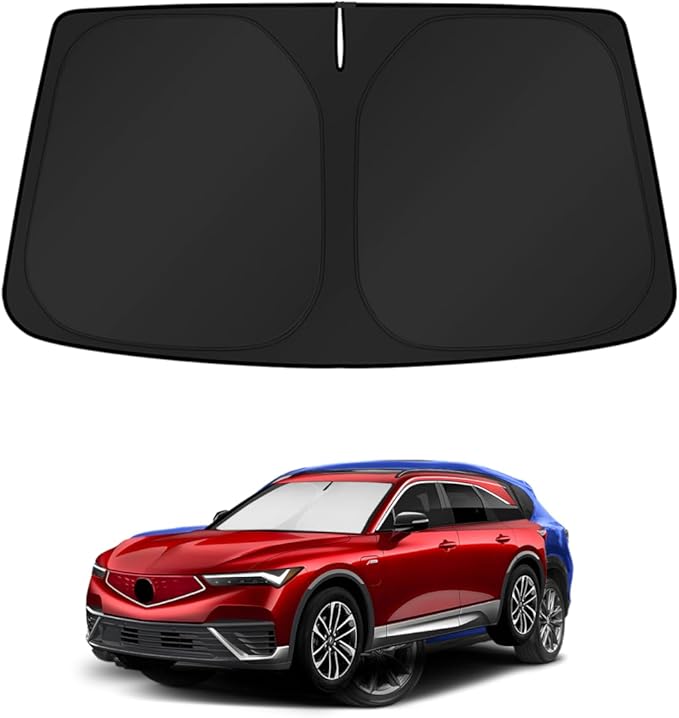 KUST Windshield Sun Shade for Acura ZDX 2024 2025 2026 Window Accessories Shade Sun Visor Cover Foldable Block UV Rays
