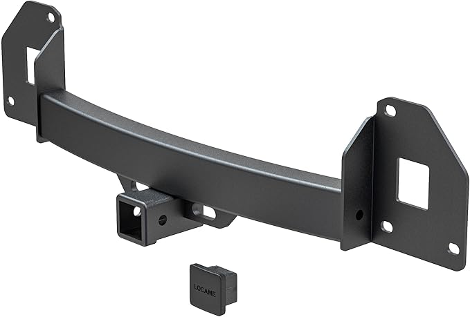LOCAME Class 3 Trailer Hitch Compatible with Tesla Model Y 2020-2026, 2 Inch Rear Towing Hitches Receiver Powder Coated Black