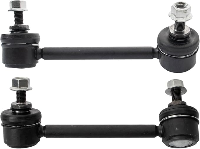 TRQ Rear Driver and Passenger Side Sway Bar Link Set 2 Piece Compatible with 2013-2022 Mazda CX-5 2014-2018 3 2014-2021 6 2016-2022 CX-9