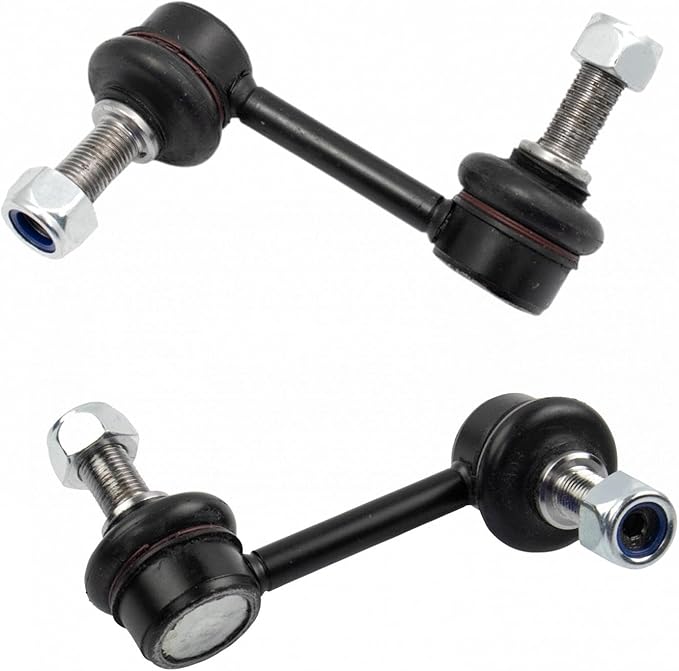 TRQ Rear Sway Bar Stabilizer Link Set Compatible with 2013-2018 Hyundai Santa Fe Santa Fe Sport 2014-2015 Kia Sorento
