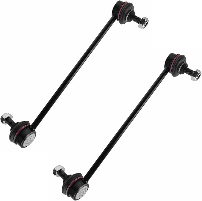TRQ Front Sway Bar Stabilizer Link Set Compatible with 2002-2008 Jaguar X-Type