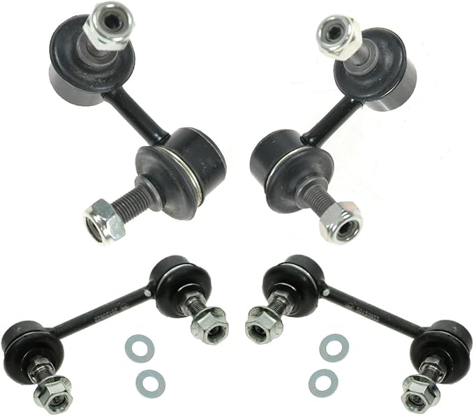 TRQ Sway Bar Stabilizer Link Set Front & Rear Compatible with 00-09 S2000