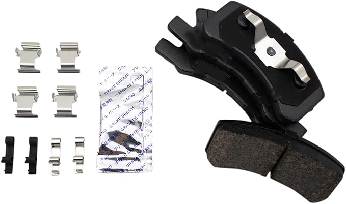 TRQ Front Brake Pads Ceramic Compatible with 2014-2015 Mitsubishi Mirage 2017-2020 Mirage G4
