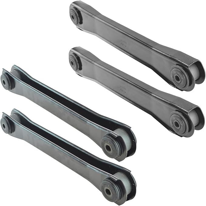 TRQ Front Upper & Lower Control Arm Set Compatible with 2000-2001 Dodge Ram 1500