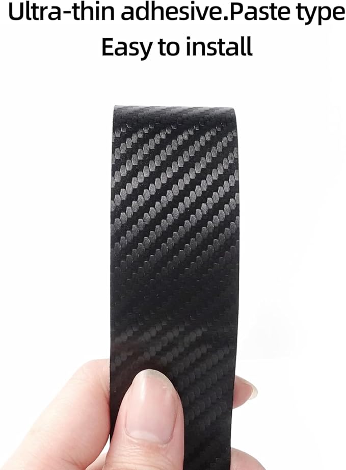 Betterhumz Car Dashboard Panel Trim for Tesla Model 3 M3 Highland 2026 2024 2025 Center Console Front Air Condition Vent Cover Sticker Moulding Tuning Accessories (Carbon Leather)