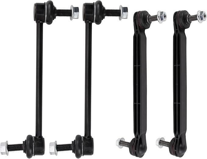 TRQ Sway Bar Stabilizer Link Set Compatible with 2017-2019 Jeep Compass