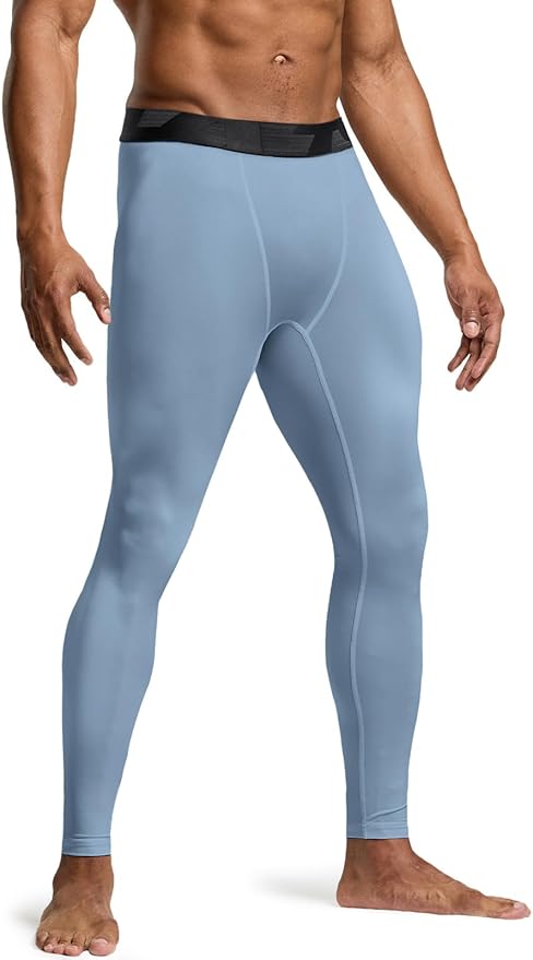 TSLA Men's Compression Pants - Cool Dry Athletic Sports Workout Running Tights Leggings Baselayer
