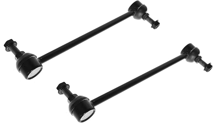 TRQ Front Driver and Passenger Side Sway Bar Link Set 2 Piece Compatible with 96-16 Chrysler Town and Country 00-03 Voyager 04-08 Pacifica 96-07 Dodge Caravan 96-20 Grand Caravan