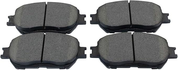 TRQ Front Brake Pads Ceramic Compatible with 2006 Lexus GS300 2009-2015 IS250 2002-2006 Toyota Camry