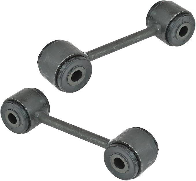 TRQ Rear Driver and Passenger Side Sway Bar Link Set 2 Piece Compatible with 92-04 Chrysler Town and Country Front Wheel Drive 94-07 Dodge Caravan 97-04 Grand Caravan Front Wheel Drive