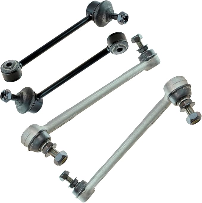 TRQ Front & Rear Sway Bar Stabilizer Link Set Compatible with 2008-2013 BMW 128i 135i 2006 325i 2007-2013 328i 330i 2009-2011 335d 335i 2011-2013 335is