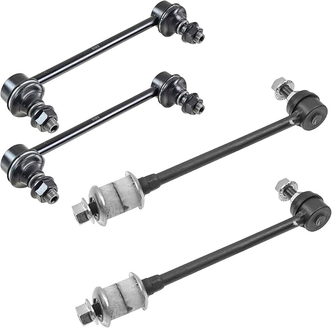 TRQ Front & Rear Sway Bar Stabilizer Link Set Compatible with 1997-2003 INFINITI QX4 1996-2004 Nissan Pathfinder