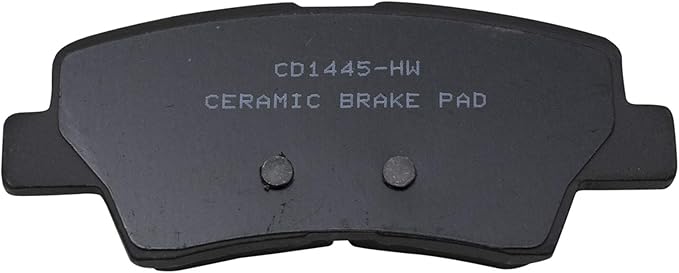 TRQ Rear Posi Ceramic Brake Pad Kit Set for Hyundai Sonata Kia Optima