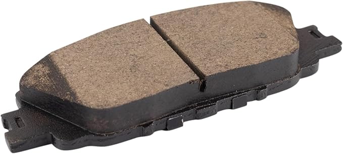 TRQ Front Ceramic Brake Pad Set Compatible with 19 Toyota Corolla Hatchback 20-22 Prius Prime 23-24 Prius 20-21 Corolla L LE SE SE Nightshade XLE XSE 21 Corolla SE Apex XSE Apex 22-24 Corolla