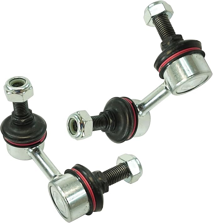 TRQ Rear Sway Bar Stabilizer Link Set Compatible with 2003-2006 Mitsubishi Outlander