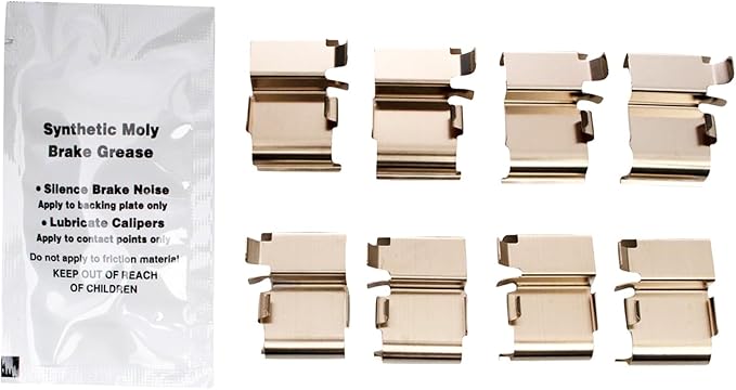 TRQ Front Brake Pads Ceramic Hardware Compatible with 2007-2014 Ford Edge 2007-2015 Lincoln MKX 2019 Mazda CX-5 2007-2012 CX-7 2007-2021 CX-9