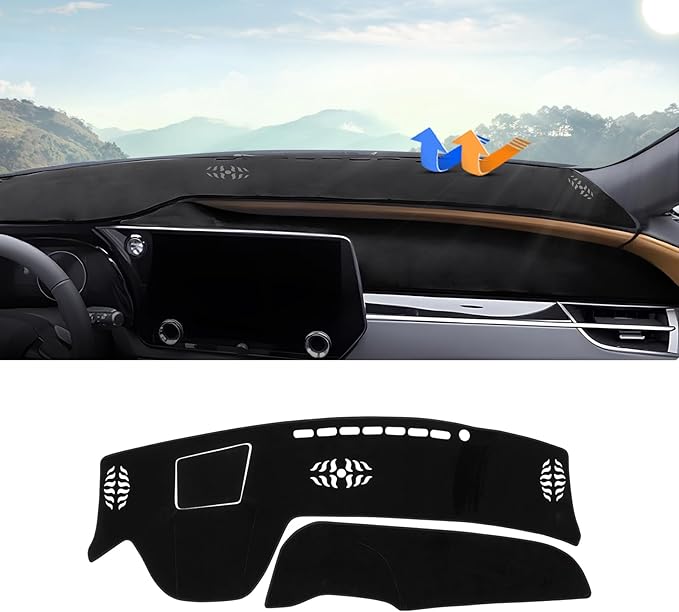 Autorder Dashboard Cover Mat for 2023-2025 2026 Lexus RX350/RX350h/RX450h+/RX500h Accessories Dash Cover Upgrade Velvet Dash Mat Sunshade Glare UV Rays Protector