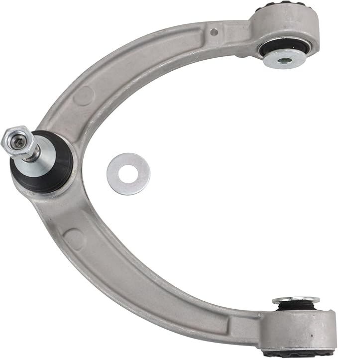 TRQ Front Upper and Lower Driver and Passenger Side Control Arm and Ball Joint Set 4 Piece Compatible with 2012-2015 Mercedes-Benz ML350 2016-2018 GLE350 2017-2019 GLS450 2013-2016 GL450 2017 GLS350d