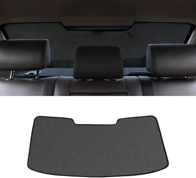 Car Side Window Sun Shades Fit for Tesla Model 3 Huan 2024-2026,Breathable Mesh Car Curtains Protection Heat and UV & Privacy for Baby Sleeping Camping,1Pcs-Rear Window