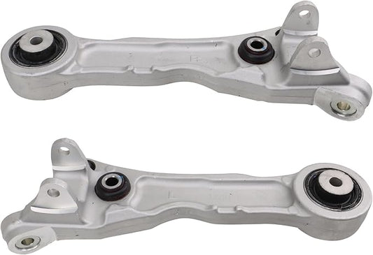 TRQ Front Lower Control Arm Set Compatible with 2003-2008 Jaguar S-Type 2005-2009 Super V8 2004-2009 Vanden Plas 2009-2015 XF 2010-2015 XFR 2013-2015 XFR-S XJ8 XJR 2007-2015 XK XKR 2012-2015 XKR-S