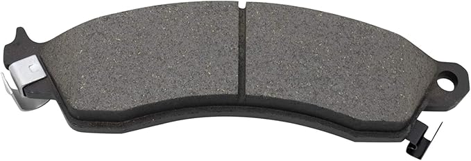 TRQ Front Ceramic Brake Pad Set Compatible with 03-04 Ford Mustang SVT Cobra 94-01 Mustang SVT Cobra 00 Mustang SVT Cobra 95 Mustang SVT Cobra 01 Mustang GT 88-96 Chevrolet Corvette