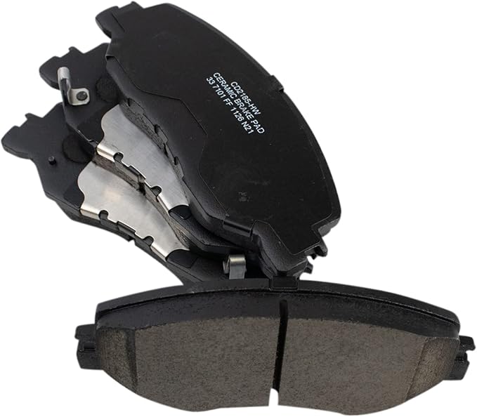 TRQ Front Brake Pads Ceramic Compatible with 2019-2024 Honda Civic 2019-2022 Insight