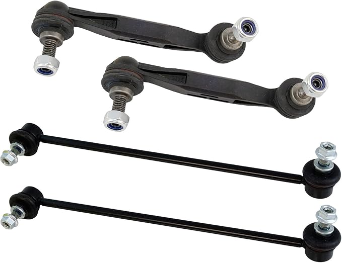TRQ Driver & Passenger Side Sway Bar Stabilizer Link Set Compatible with 2013 BMW 328i xDrive 335i xDrive 2013-2015 X1