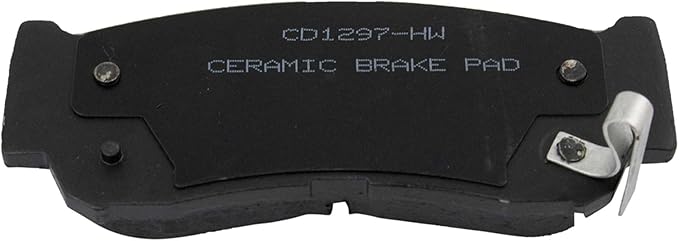 TRQ Rear Brake Pads Ceramic Compatible with 2007-2009 Hyundai Santa Fe
