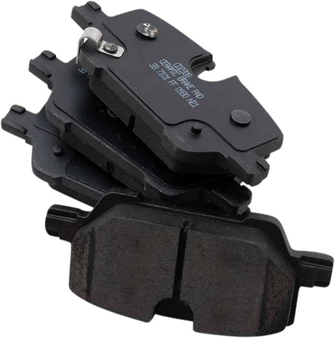 TRQ Rear Brake Pads Ceramic Compatible with 2020-2021 Buick Encore GX 2021 Chevrolet Trailblazer