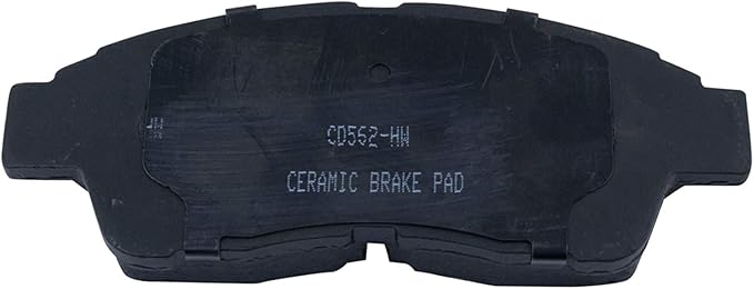 TRQ Front Brake Pads Ceramic Hardware Wear Sensor Compatible with 1993-1997 Geo Prizm 1992-2001 Toyota Camry 1994-1997 Celica Corolla 1996-2000 RAV4