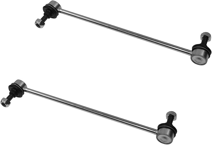 TRQ Front Driver and Passenger Side Sway Bar Link Set 2 Piece Compatible with 01-05 Toyota RAV4; 05-12 Ford Escape; 05-11 Mazda Tribute; 13-22 Mazda CX-5; 14-21 6; 16-23 CX-9; 05-11 Mercury Mariner